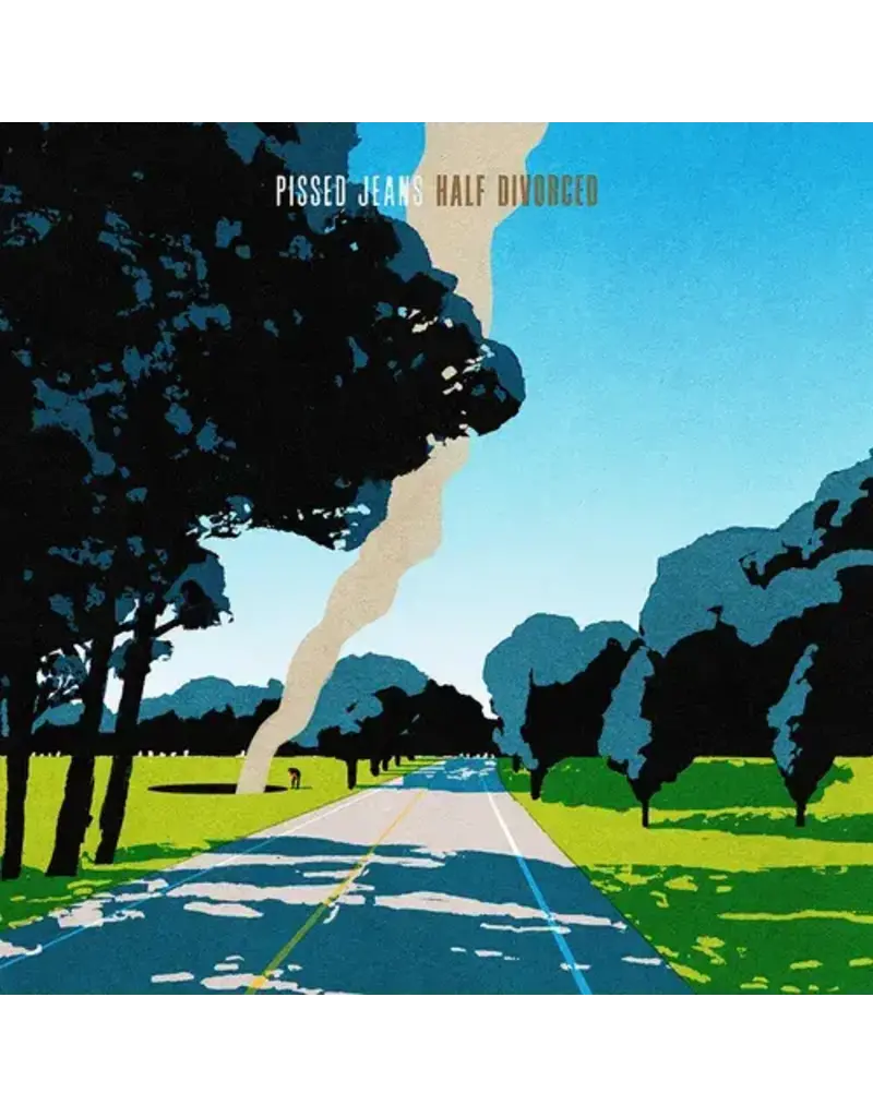 (LP) Pissed Jeans - Half Divorced (LOSER edition-lime green vinyl)