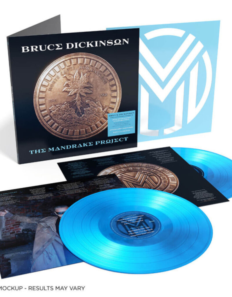 (LP) Bruce Dickinson - The Mandrake Project (Indie: Blue Vinyl)