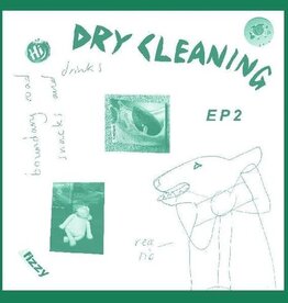 (LP) Dry Cleaning - Boundary Road Snacks And Drinks/Sweet Princess (Indie: Blue Vinyl)