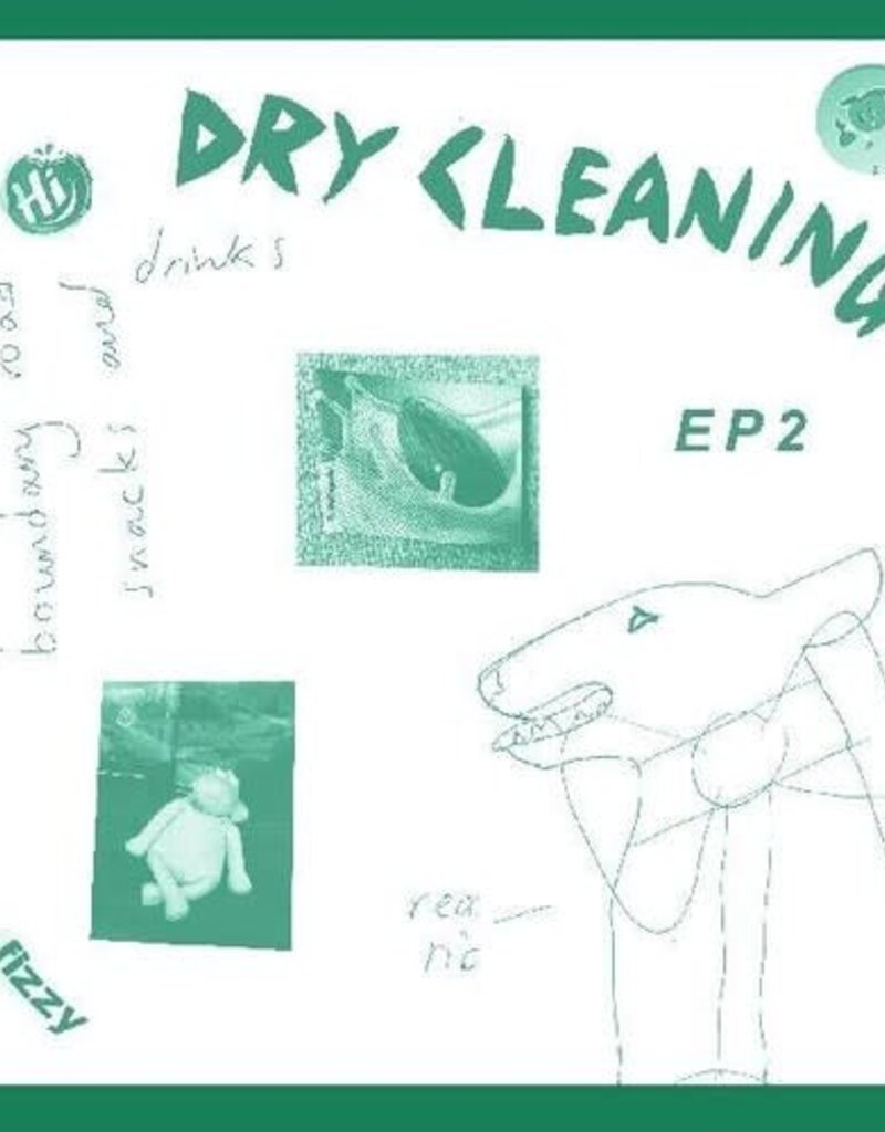 (LP) Dry Cleaning - Boundary Road Snacks And Drinks/Sweet Princess (Indie: Blue Vinyl)