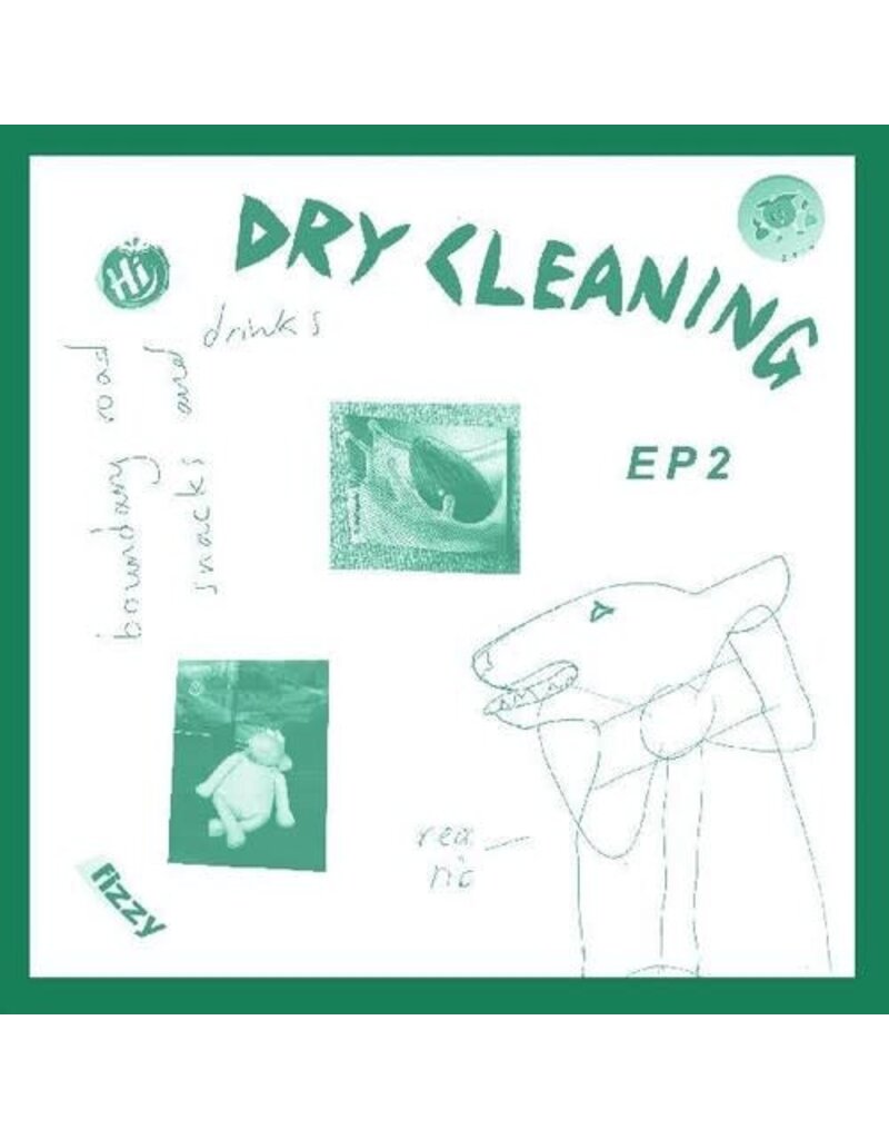 (LP) Dry Cleaning - Boundary Road Snacks And Drinks/Sweet Princess (Indie: Blue Vinyl)