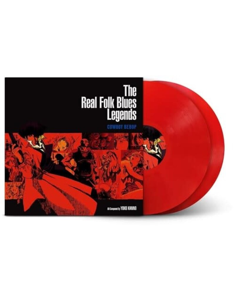 Milan Records (LP) Soundtrack - Seatbelts - COWBOY BEBOP: The Real Folk Blues Legends (2LP Deep Red Vinyl)DISCONTINUED