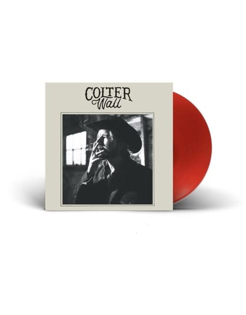 (LP) Colter Wall - Self Titled (2024 Repress: Red Opaque Vinyl)