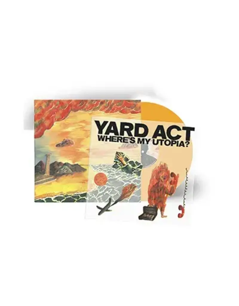 Republic (LP) Yard Act - Where's My Utopia? (Indie: Limited Edition Orange Vinyl)