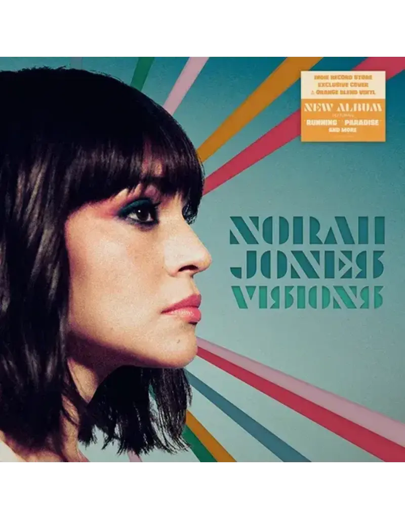 (LP) Norah Jones - Visions (Indie: Limited Edition Orange Blend Vinyl)