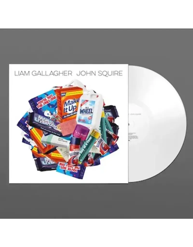 (LP) Liam Gallagher & John Squire - Self-titled (Indie: White Vinyl)