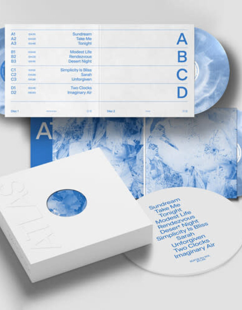 (LP) Rufus Du Sol - Atlas: Limited Edition 10 Year Anniversary Box Set (3LP White & Blue Vinyl)