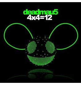 (LP) Deadmau5 - 4 x 4 =12 [Transparent Green 2LP]  DISCONTINUED