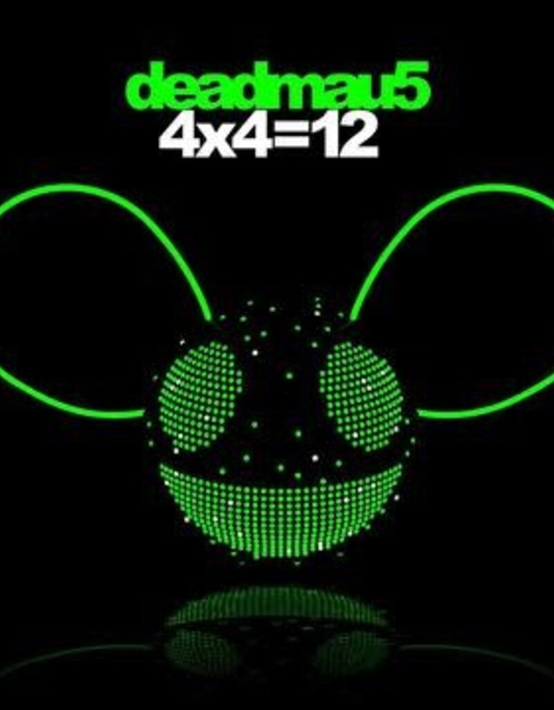(LP) Deadmau5 - 4 x 4 =12 [Transparent Green 2LP]