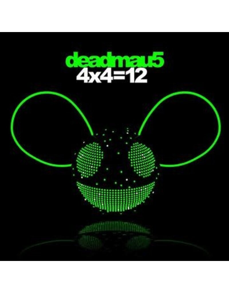 (LP) Deadmau5 - 4 x 4 =12 [Transparent Green 2LP]  DISCONTINUED