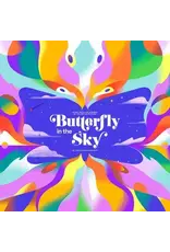 (LP) The Octopus Project (Featuring The Flaming Lips) - Butterfly in the Sky (2LP, Rainbow Splattered Vinyl) RSD24