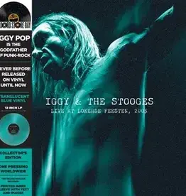LMLR (LP) Iggy & The Stooges - Live At Lokerse Feesten, 2005 (translucent blue vinyl) RSD24