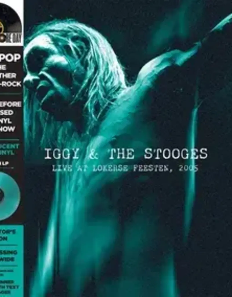 LMLR (LP) Iggy & The Stooges - Live At Lokerse Feesten, 2005 (translucent blue vinyl) RSD24