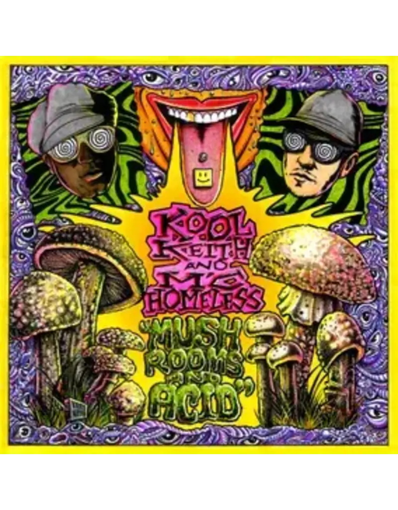 Four Finger Distro (LP) Kool Keith & MC Homeless - Mushrooms & Acid (coloured vinyl) RSD24