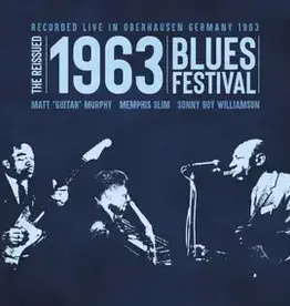 (LP) Memphis Slim, Sonny Boy Williamson & Matt Murphy - The Reissued 1963 Blues Festival (clear blue vinyl) RSD24