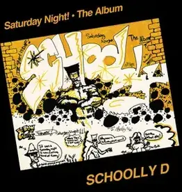 (LP) Schoolly D - Saturday Night! - The Album (lemon pepper coloured) RSD24