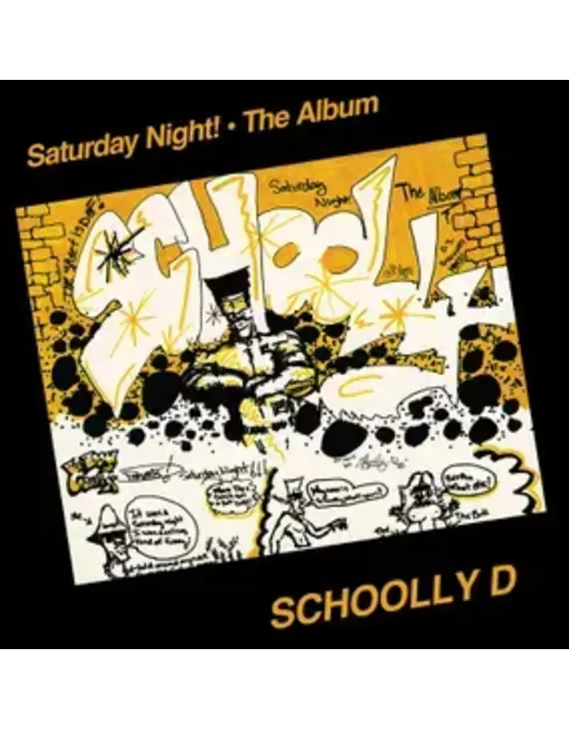 (LP) Schoolly D - Saturday Night! - The Album (lemon pepper coloured) RSD24