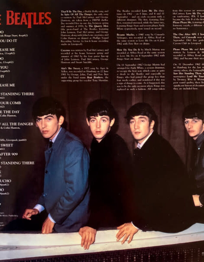 Dol (LP) Beatles -  Live1958-1962 (Red Vinyl)