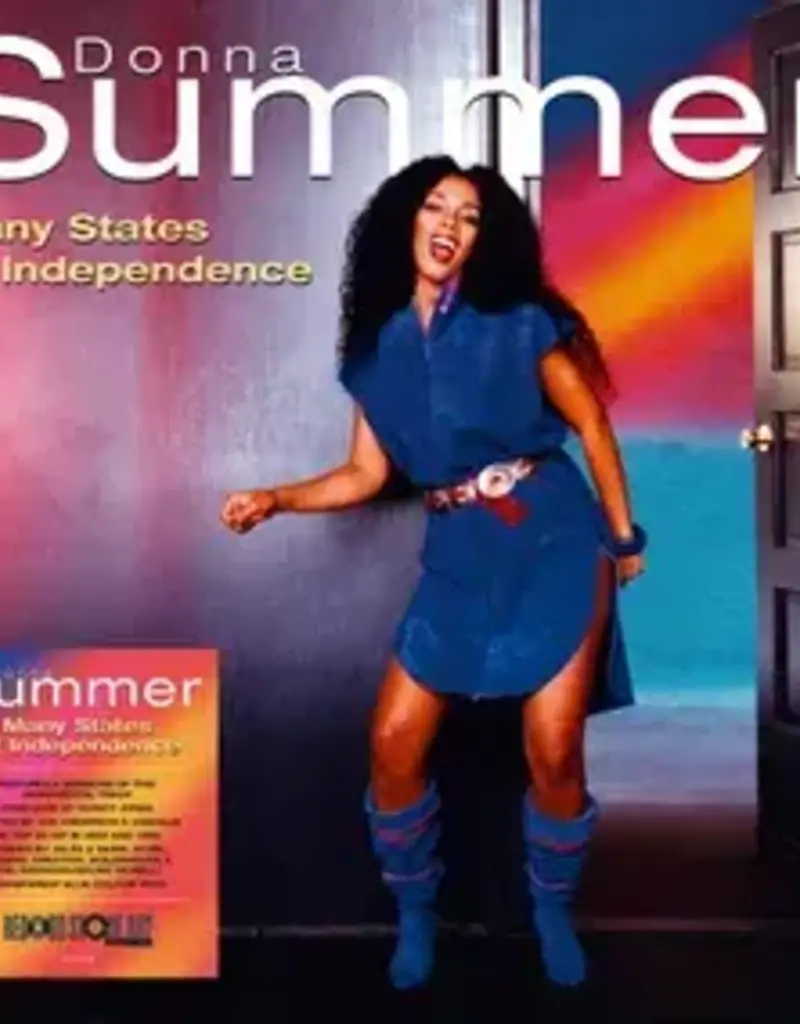 (LP) Donna Summer - Many States Of Independence (12" transparent blue vinyl) RSD24