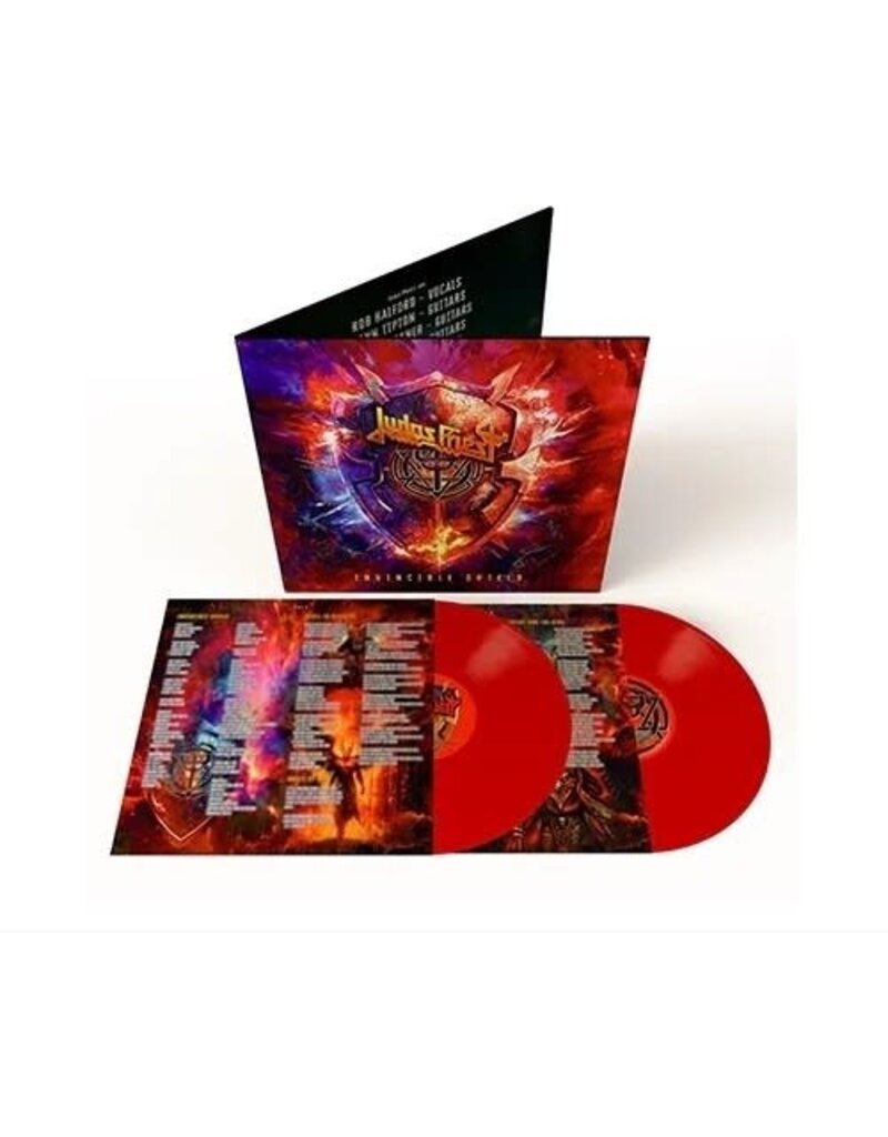 (LP) Judas Priest - Invincible Shield (Indie Exclusive Limited Edition Red 2LP)