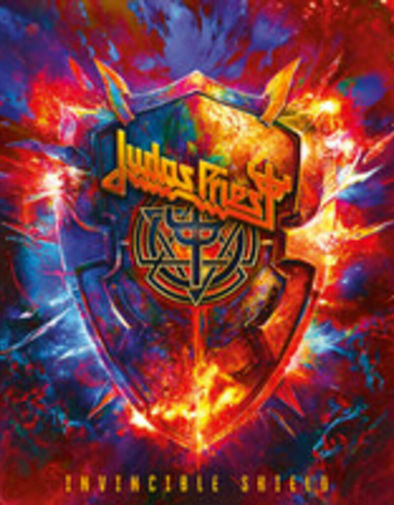 (CD) Judas Priest - Invincible Shield (Deluxe hardback book w/3 bonus tracks)