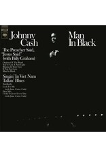 (LP) Johnny Cash - Man In Black (2024 Reissue on Clear Vinyl) Music On Vinyl