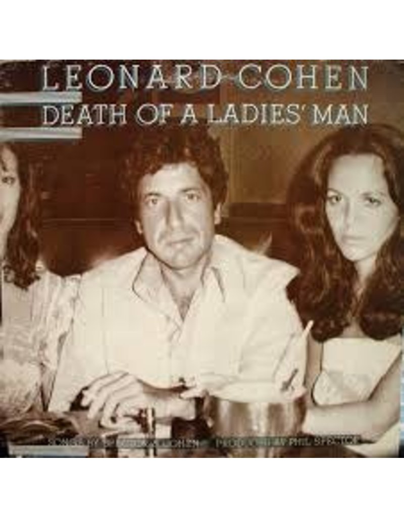 (LP) Leonard Cohen - Death Of A Ladies Man (2017)