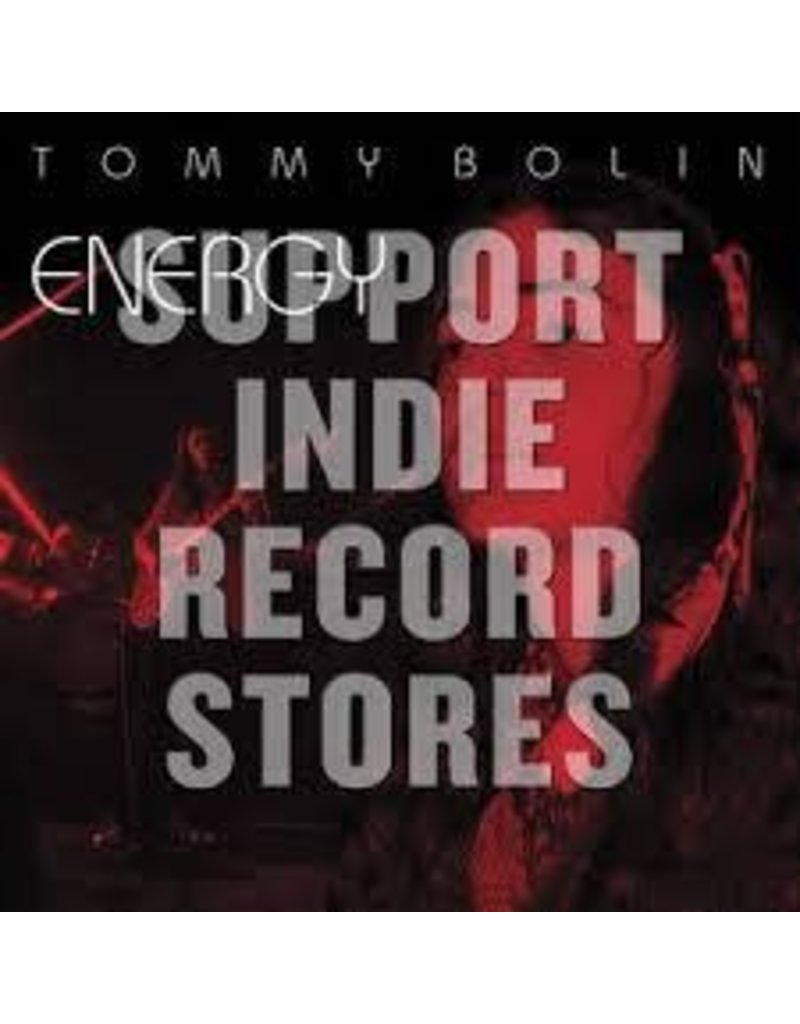 (LP) Bolin, Tommy - Energy (Translucent Red Vinyl)