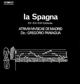 (Used LP) Atrium Musicae De Madrid, Gregorio Paniagua – La Spagna XV, XVI, And XVII Centuries (568)