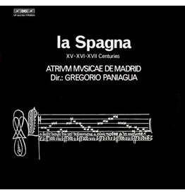 (Used LP) Atrium Musicae De Madrid, Gregorio Paniagua – La Spagna XV, XVI, And XVII Centuries (568)