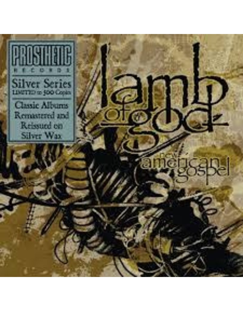(LP) Lamb Of God - New American Gospel (Silver Ed)