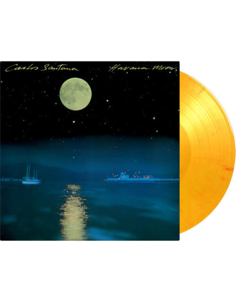 (LP) Santana - Havana Moon: 40th Anniversary (yellow & red marbled) 2024 Music On Vinyl Press