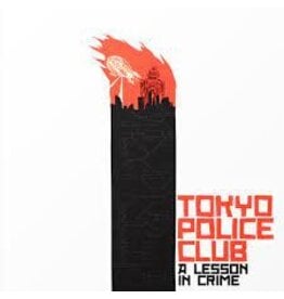 (LP) Tokyo Police Club - A Lesson In Crime/Smith EP (Indie: Limited edition fire colour vinyl)