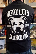 Dead Dog T-Shirt Crest Logo Front W/ Biker Patch Back