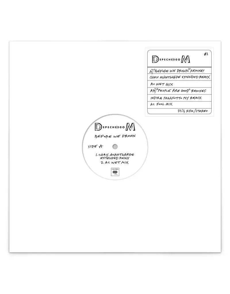 (LP) Depeche Mode - Before We Drown / People Are Good (12" Remixes)