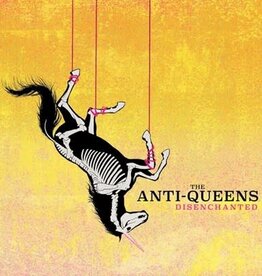 (LP) The Anti-Queens - Disenchanted (Limited Edition Yellow Swirly Vinyl)