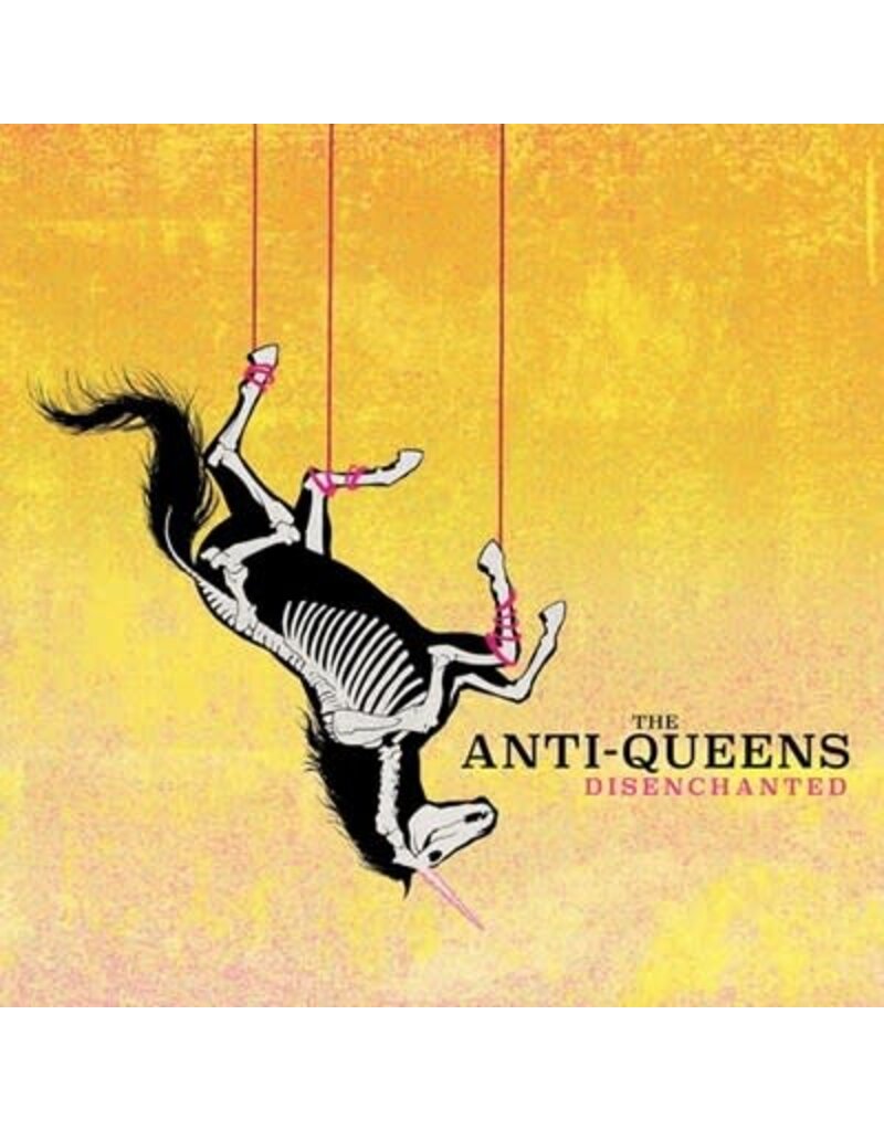 (LP) The Anti-Queens - Disenchanted (Limited Edition Yellow Swirly Vinyl)