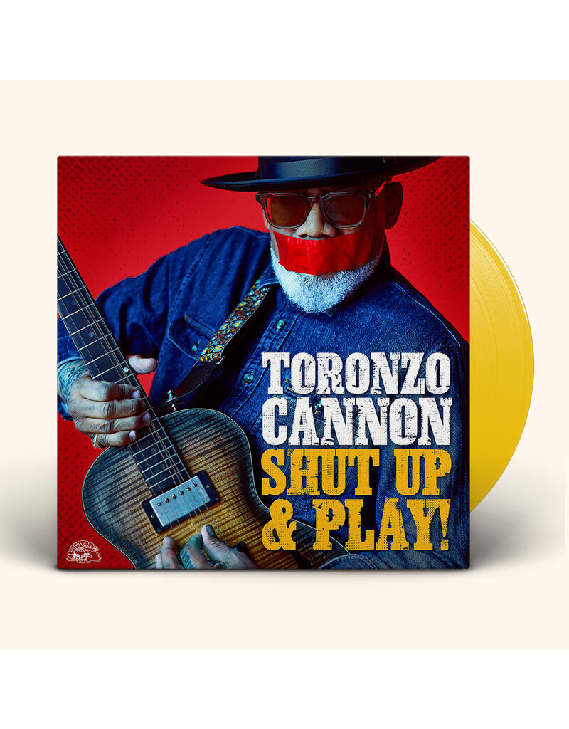 Alligator Records (LP) Toronzo Cannon - Shut Up & Play! (Standard Yellow Vinyl)