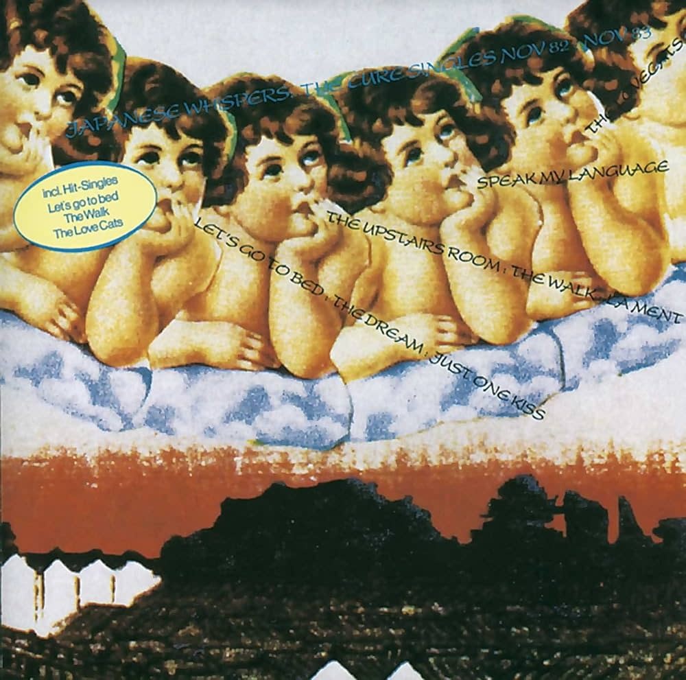 LP) Cure - Japanese Whispers: Singles Nov 82 - Nov 83 (Clear Vinyl