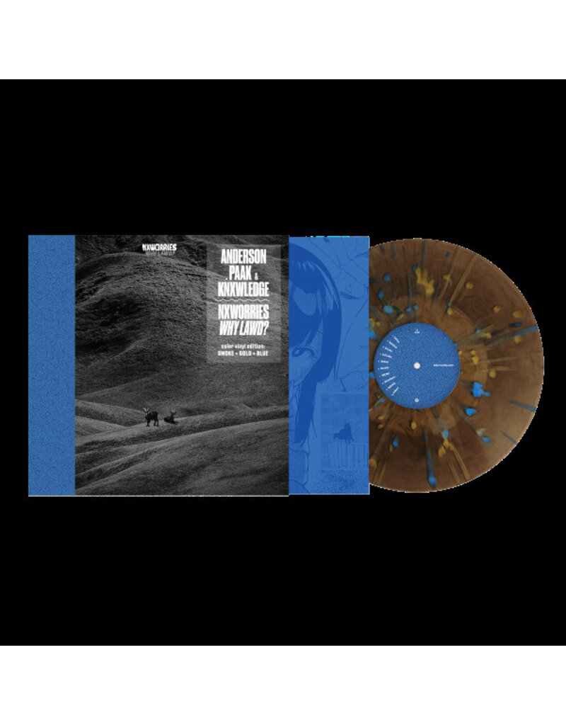 Stones Throw (LP) NxWorries (Anderson. Paak & Knowledge) - Why Lawd? (Indie Exclusive Brown & Blue Splatter Vinyl)