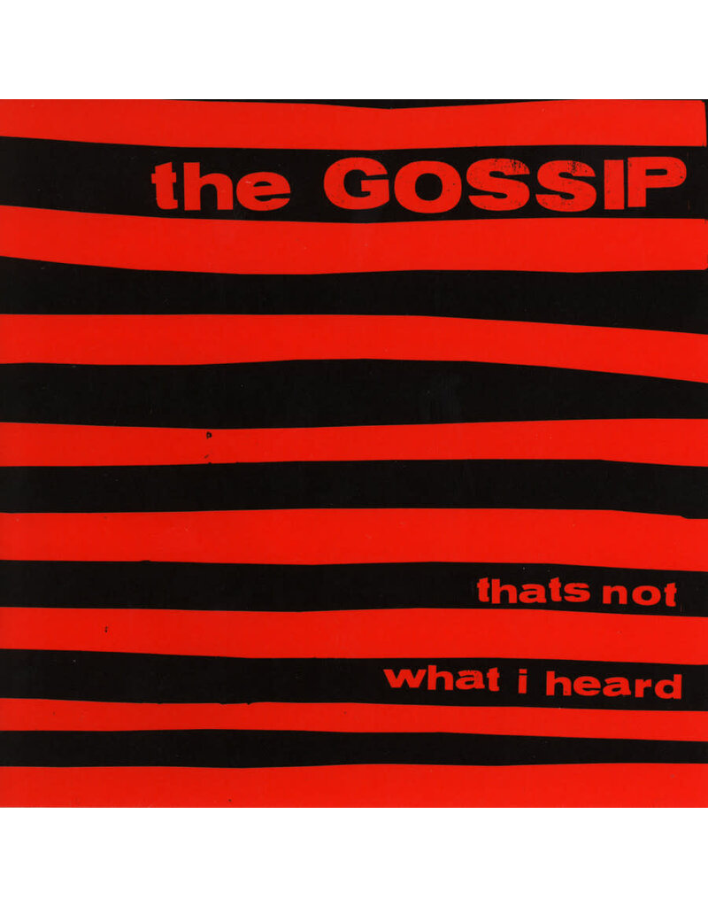 (LP) Gossip - That's Not What I Heard (Red Apple Vinyl)