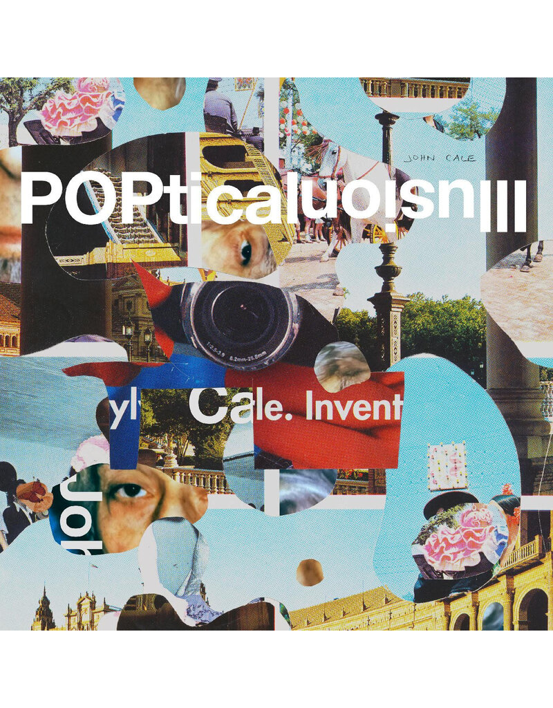 (LP) John Cale - POPtical Illusion (Indie Exclusive Translucent Orange Vinyl)