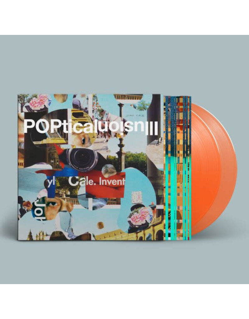 (LP) John Cale - POPtical Illusion (Indie Exclusive Translucent Orange Vinyl)