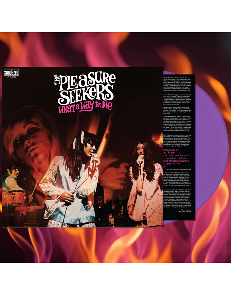 (LP) The Pleasure Seekers - What A Way To Die (Exclusive Violet Vinyl)