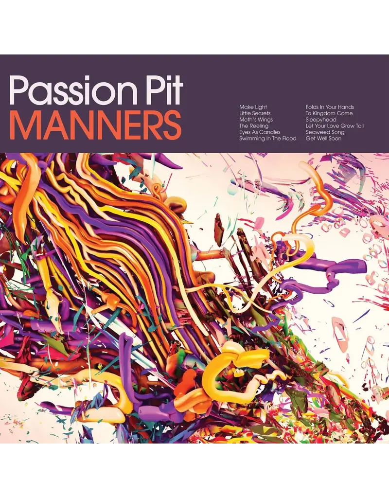 Frenchkiss Records (LP) Passion Pit - Manners (15th Anniversary Indie Exclusive Lavender Vinyl)