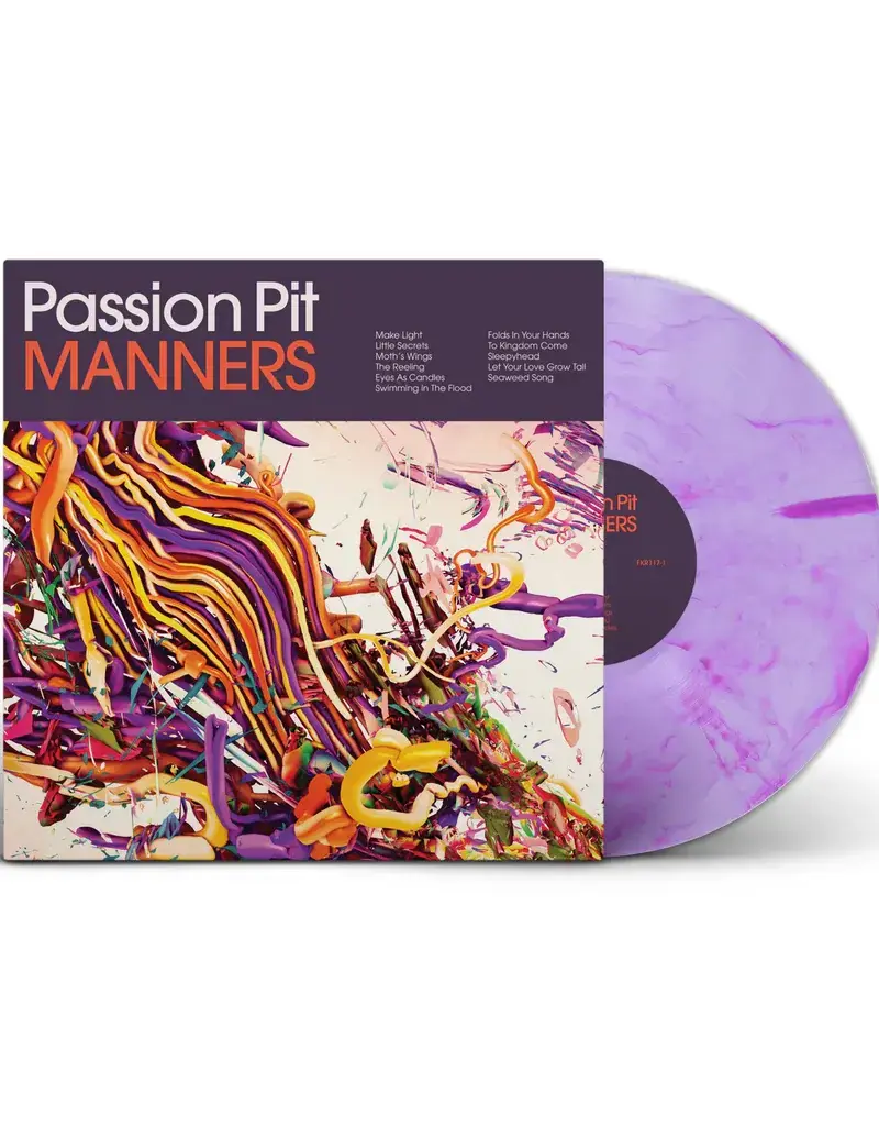 Frenchkiss Records (LP) Passion Pit - Manners (15th Anniversary Indie Exclusive Lavender Vinyl)