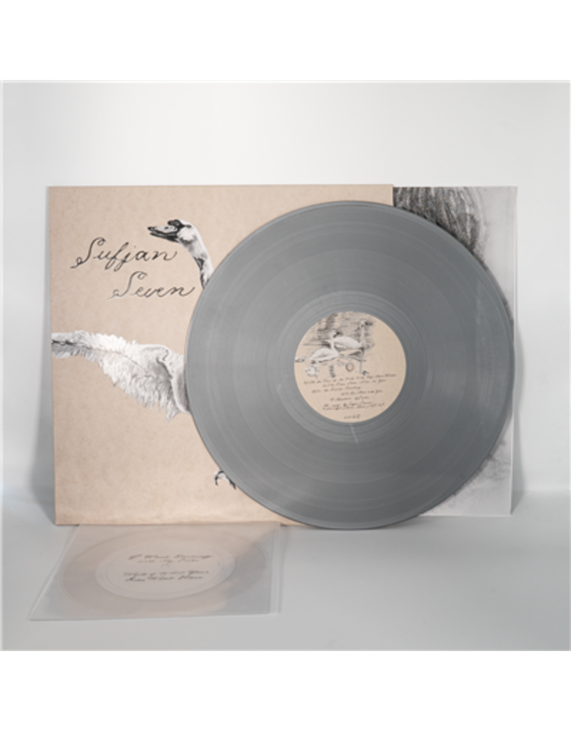 ASTHMATIC KITTY (LP) Sufjan Stevens - Seven Swans (20th Anniversary Silver Vinyl  + Flexi Disc)