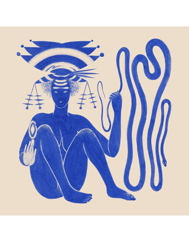Brainfeeder (LP) Hiatus Kaiyote - Love Heart Cheat Code (Exclusive Blue & White Marbled Vinyl)
