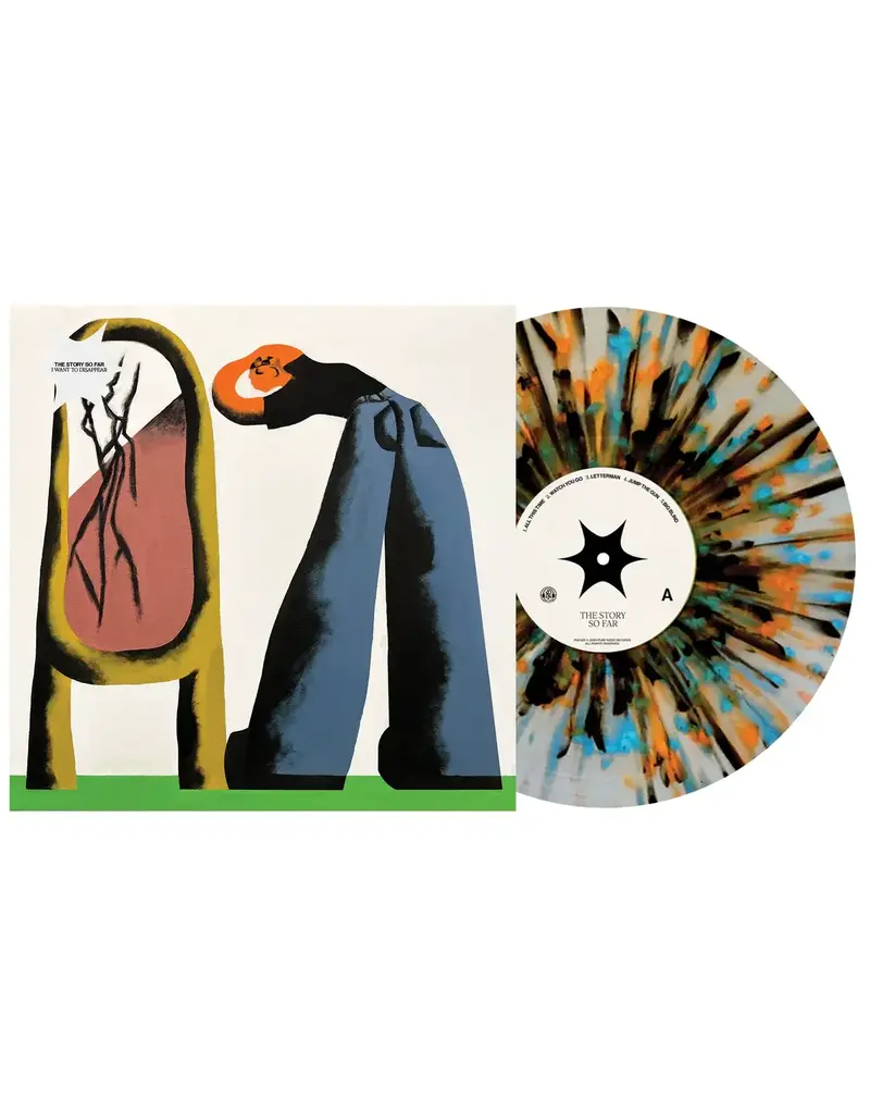 (LP) The Story So Far - I Want To Disappear (Limited Edition: Milky Clear w/ Black, Blue & Orange Splatter Vinyl)