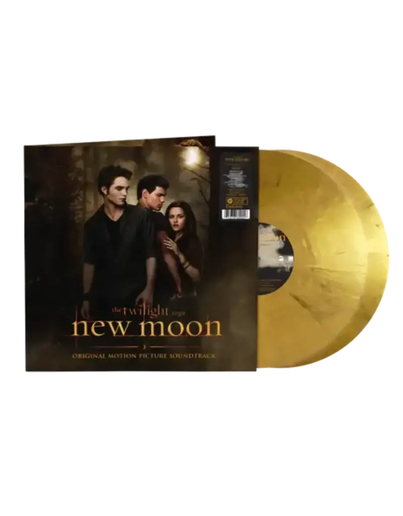 Atlantic (LP) Various Artists - The Twilight Saga: New Moon (Original Motion Picture Soundtrack) (Limited Edition Gold Vinyl) [2LP]